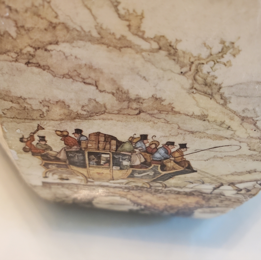WOODEN NOVELTY BOX PURSE ,EARLY SETTLERS - Picture 6 of 10